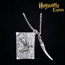 Colar Horcrux de Voldemort – Dente da Serpente e Diário de Tom Riddle - Hogwarts™ Express