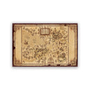 Mapa do Mundo Mágico – Canvas Vintage do Castelo de Hogwarts (60x90 cm) - Hogwarts™ Express