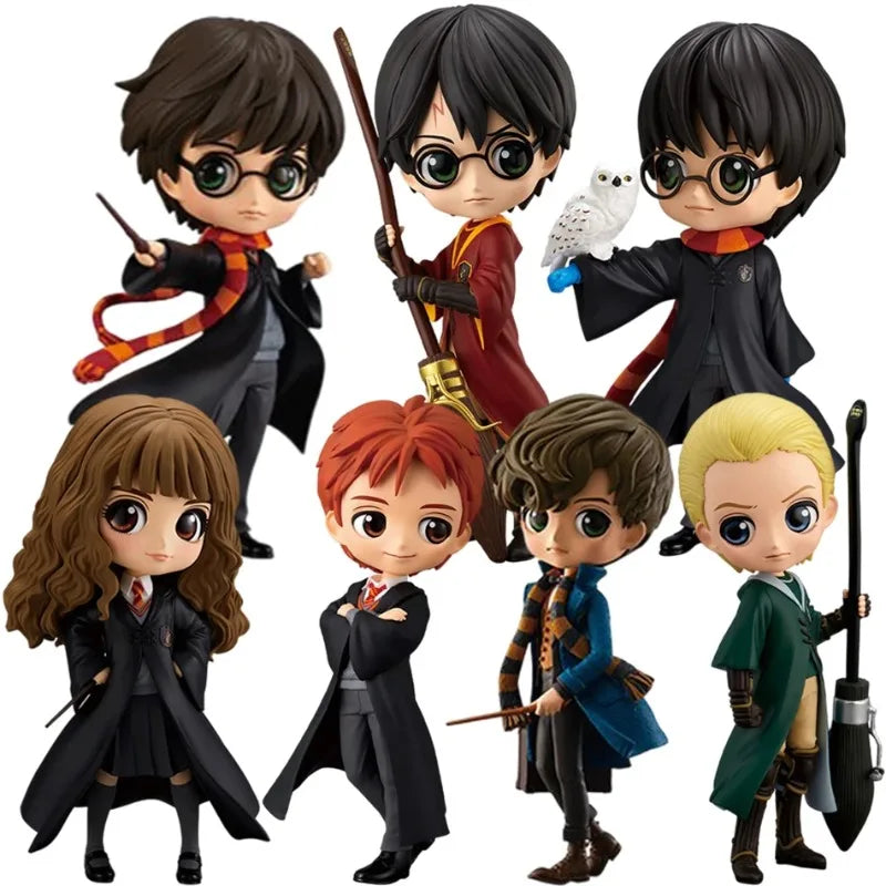 Coleção Miniaturas Chibi Harry Potter — Hogwarts em Versão Kawaii