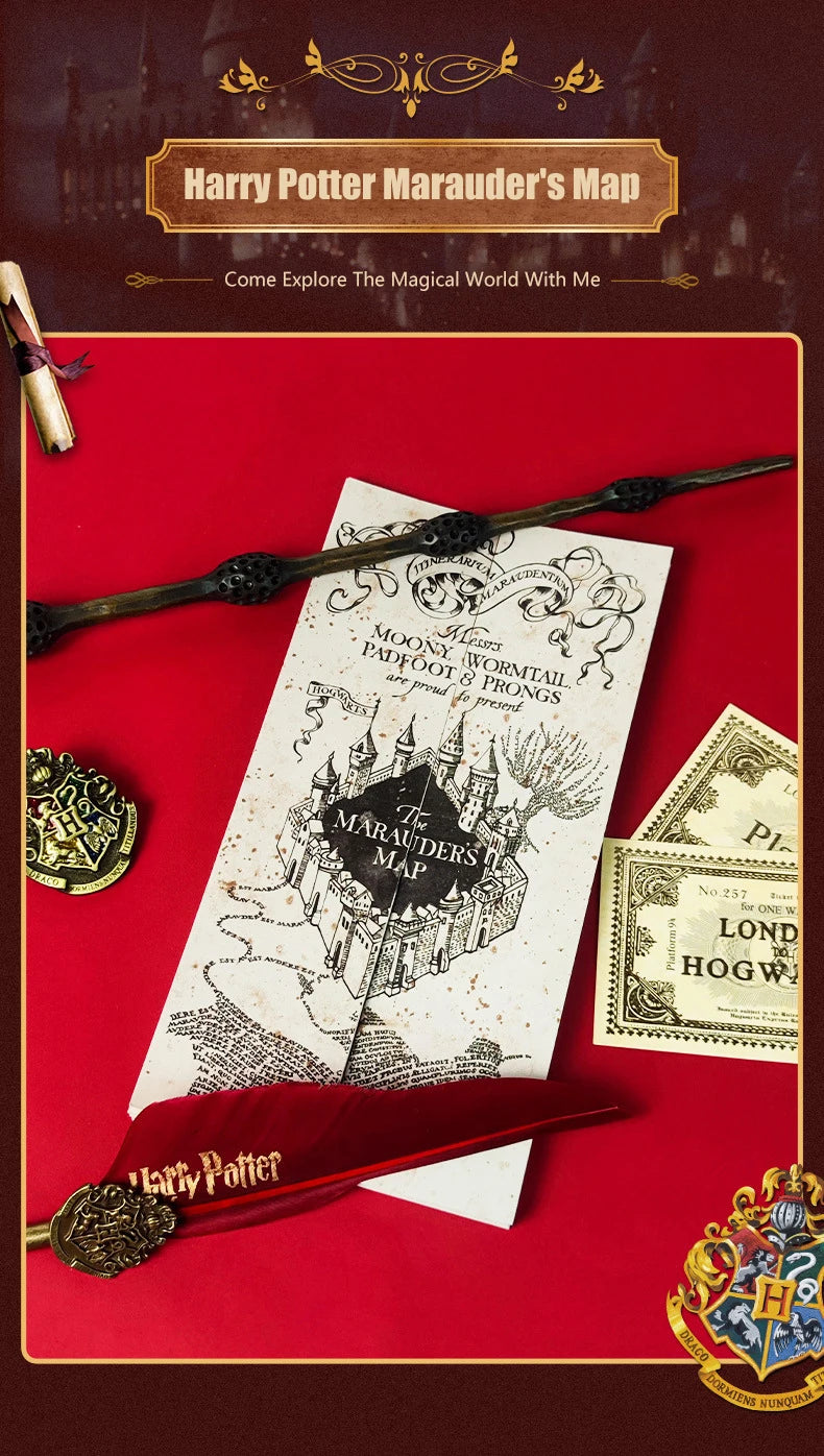 Mapa do Maroto – Réplica Oficial de Hogwarts™