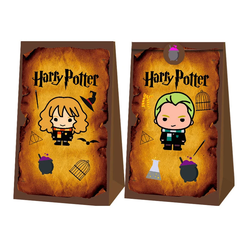 Kit 12 Sacolas de Festa Harry Potter