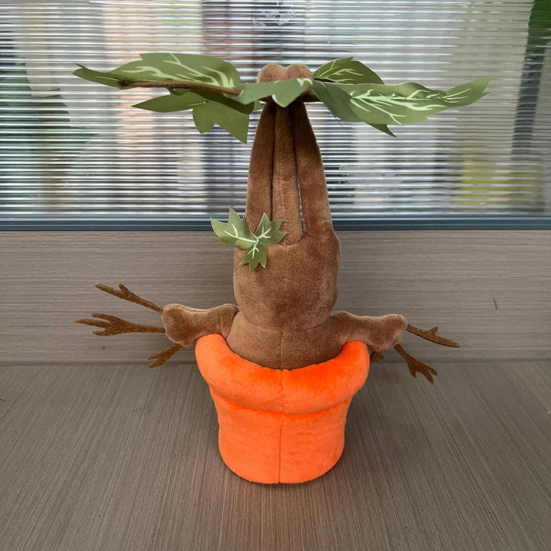 Pelúcia Mandrágora™ 26 cm – Criatura Mágica de Herbologia