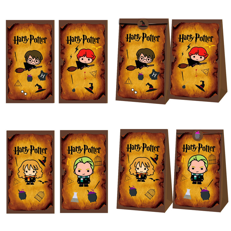 Kit 12 Sacolas de Festa Harry Potter