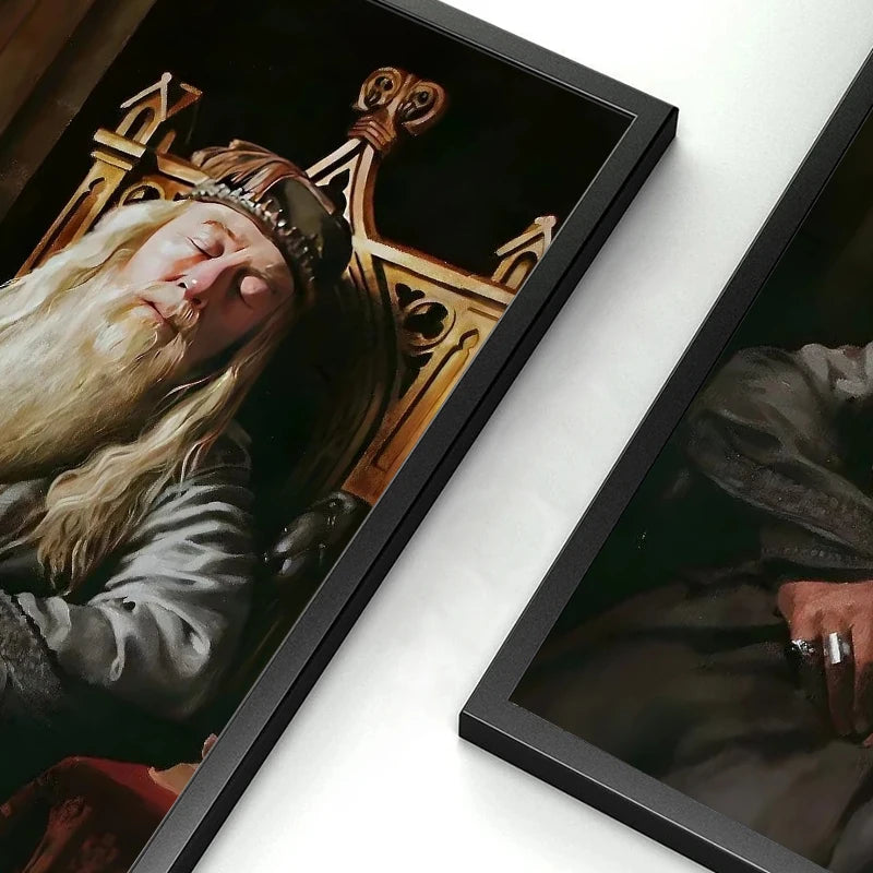 Retrato do Diretor Dumbledore™ – Quadro Hogwarts™ Canvas Premium