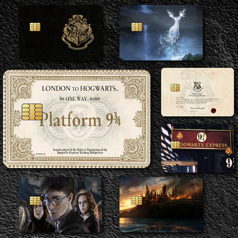 Capas para Cartão — Plataforma 9¾ & Hogwarts Express