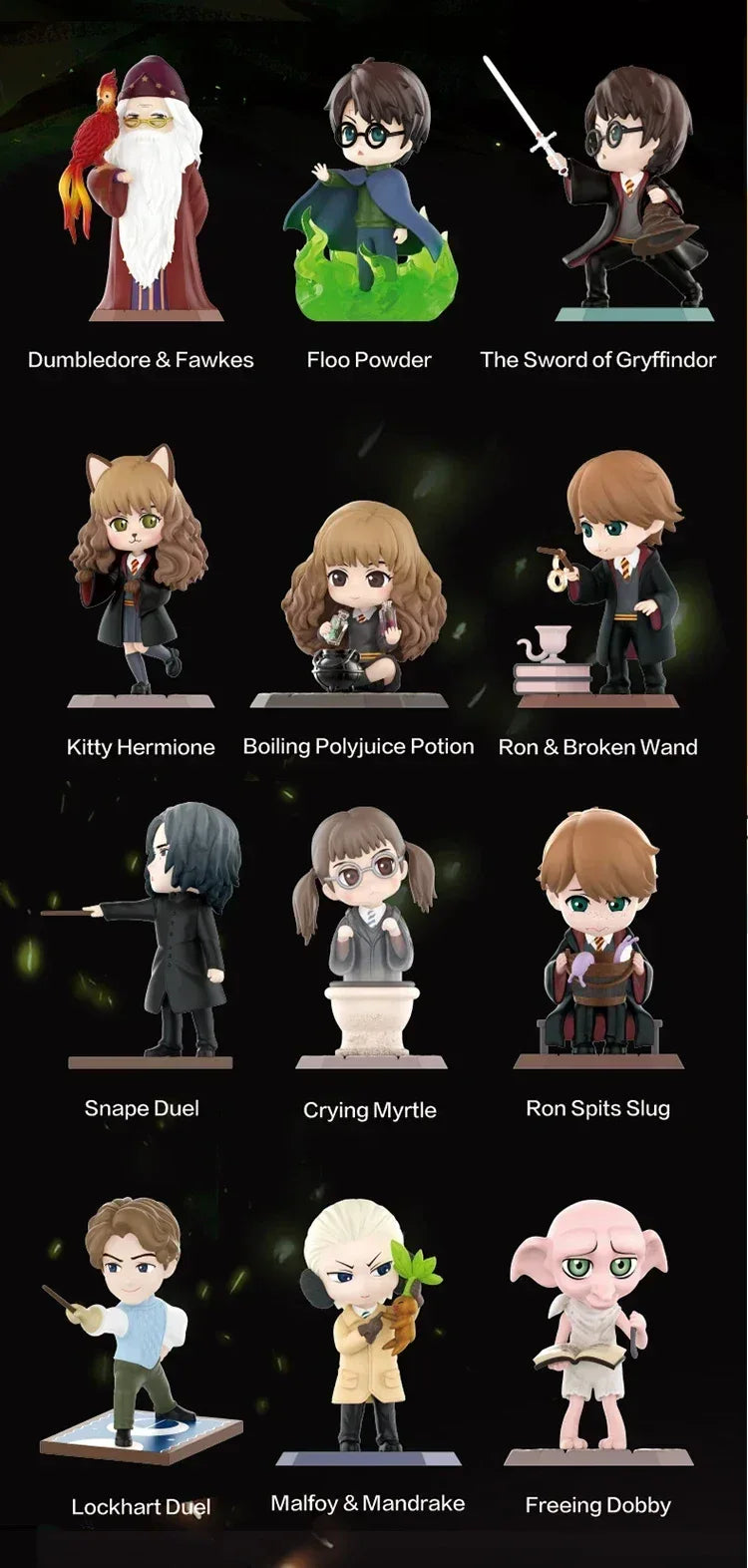 Coleção Completa POP MART™ – Harry Potter e a Câmara Secreta - Hogwarts™ Express