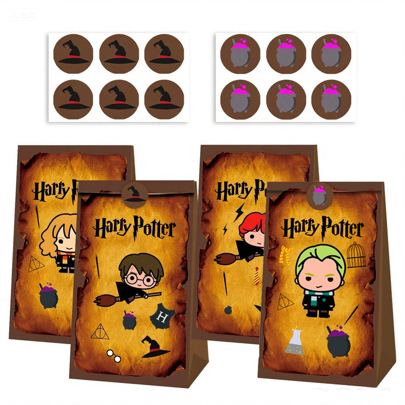 Kit 12 Sacolas de Festa Harry Potter