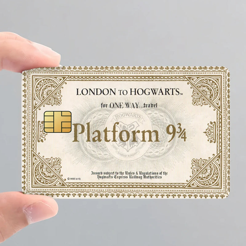 Capas para Cartão — Plataforma 9¾ & Hogwarts Express
