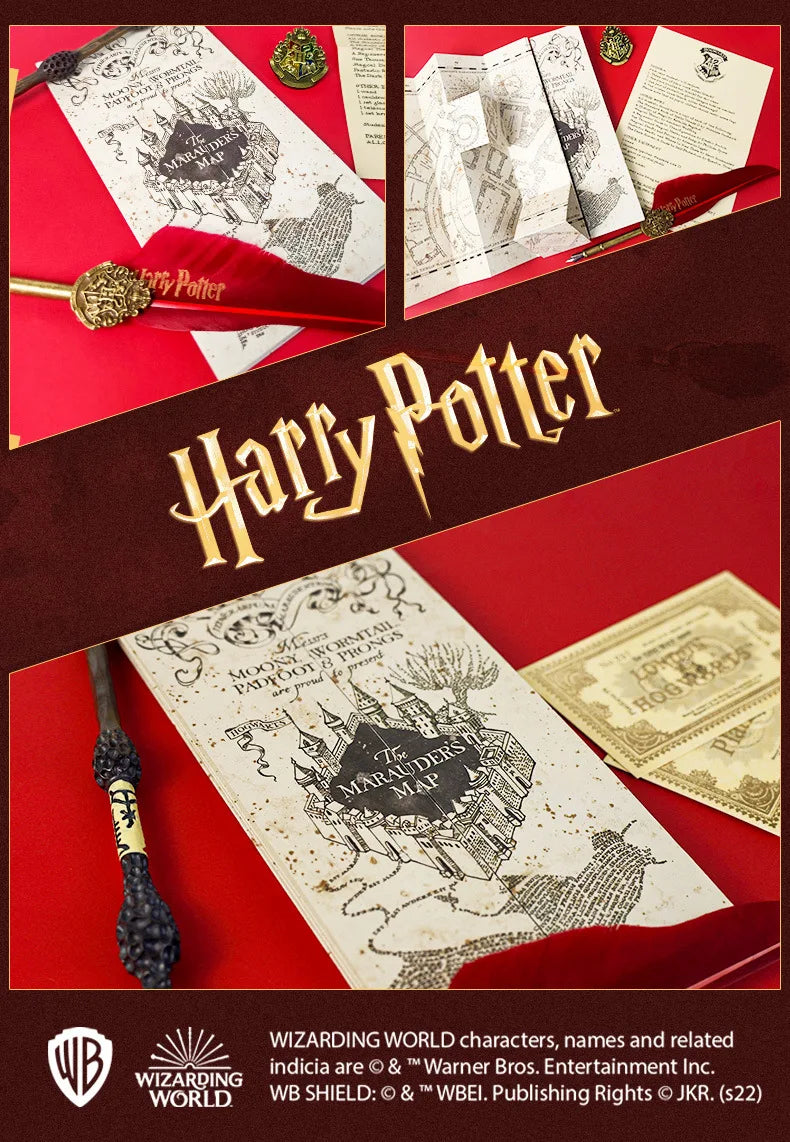 Mapa do Maroto – Réplica Oficial de Hogwarts™