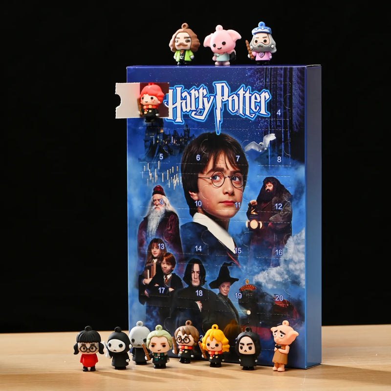 Caixa Surpresa de Chaveiros Mágicos Harry Potter