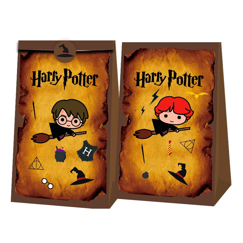 Kit 12 Sacolas de Festa Harry Potter