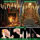 Varinhas Mágicas Harry Potter: Set de Velas Flutuantes LED com Varinha de Controle - Hogwarts™ Express