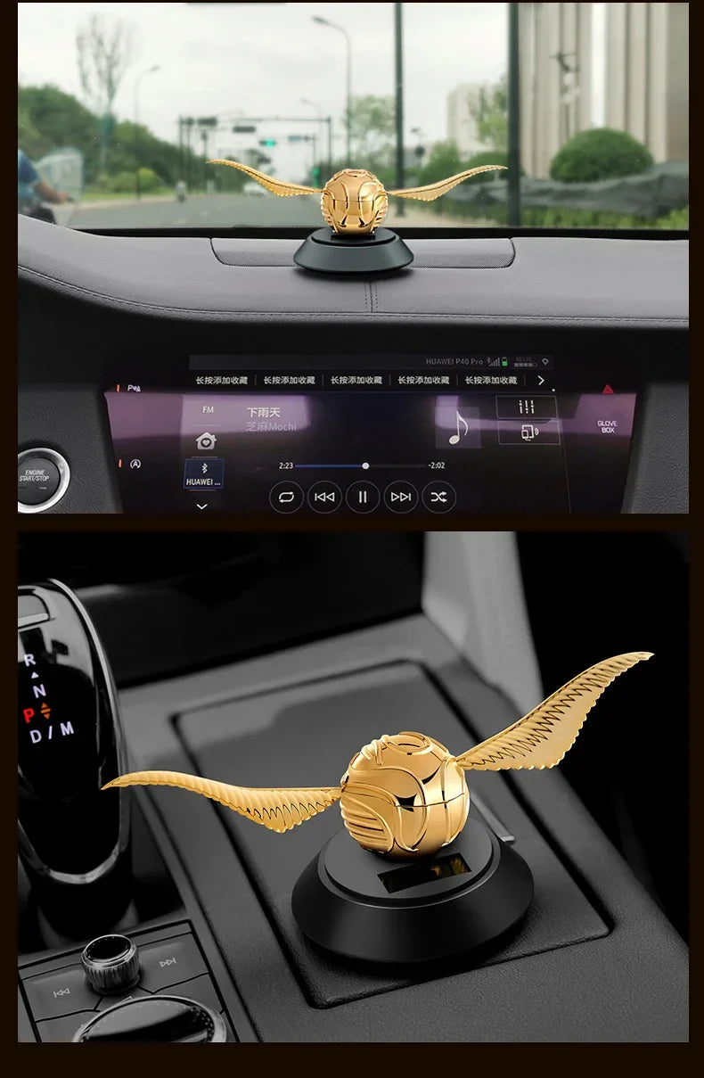 Pomo de Ouro Snitch - Acessório para Carro
