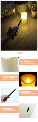 Luminária Encantada Harry Potter - Varinha Mágica Iluminada com Controle Remoto - Hogwarts™ Express