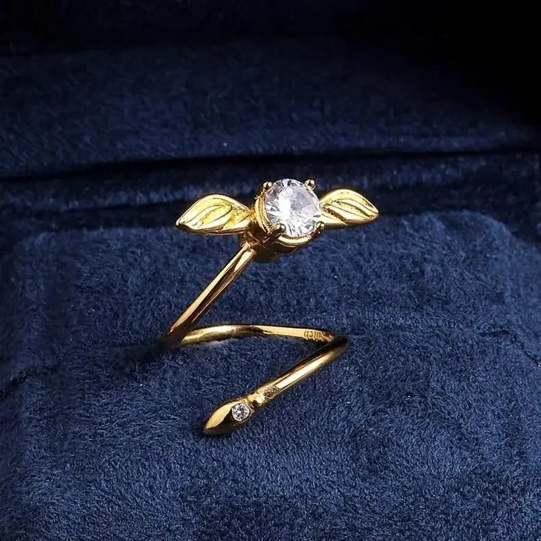 Anel Pomo de Ouro Dourado — Edição Especial