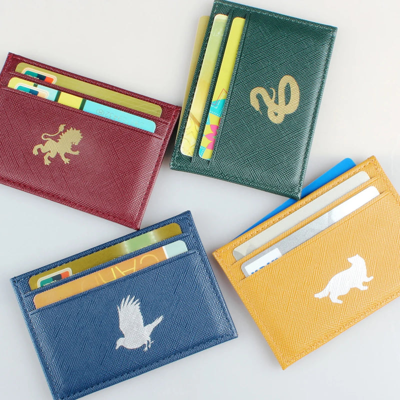 Carteira Slim das Casas de Hogwarts