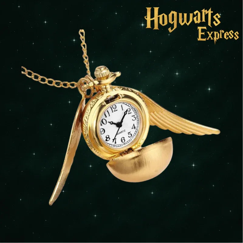 Relógio Colar Pomo de Ouro – Edição Bruxo do Tempo - Hogwarts™ Express