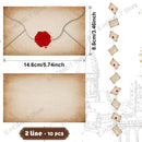 Guirlanda Mágica das Cartas de Hogwarts™ – Decoração Flutuante de Aceitação - Hogwarts™ Express