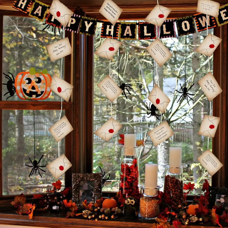 Guirlanda Mágica das Cartas de Hogwarts™ – Decoração Flutuante de Aceitação - Hogwarts™ Express