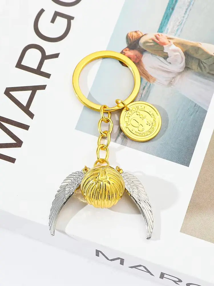 Chaveiro Pomo de Ouro — Edição Plataforma 9¾