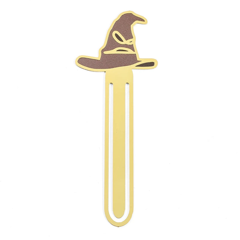 Marcadores de Página Metálicos  – Coleção Hogwarts