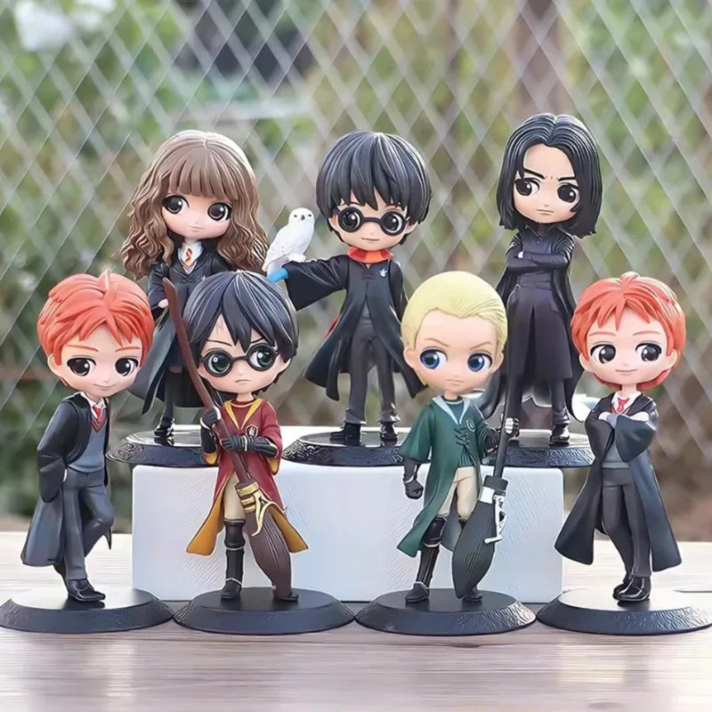 Coleção Miniaturas Chibi Harry Potter — Hogwarts em Versão Kawaii